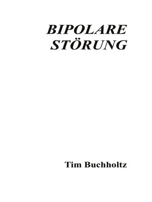 cover image of Bipolare Störung